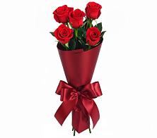 Букет 5 Красных роз Эдлесс Лав в Широчанке