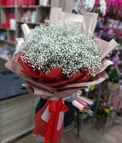 Букет цветов из: Гипсофила в Широчанке