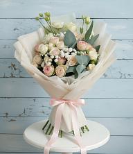 Букет цветов из:  Розы и Лизиантусы в Широчанке