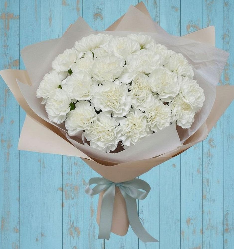 Букет цветов из: Гвоздики в Широчанке