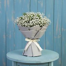 Букет цветов из:  Гипсофила в Широчанке