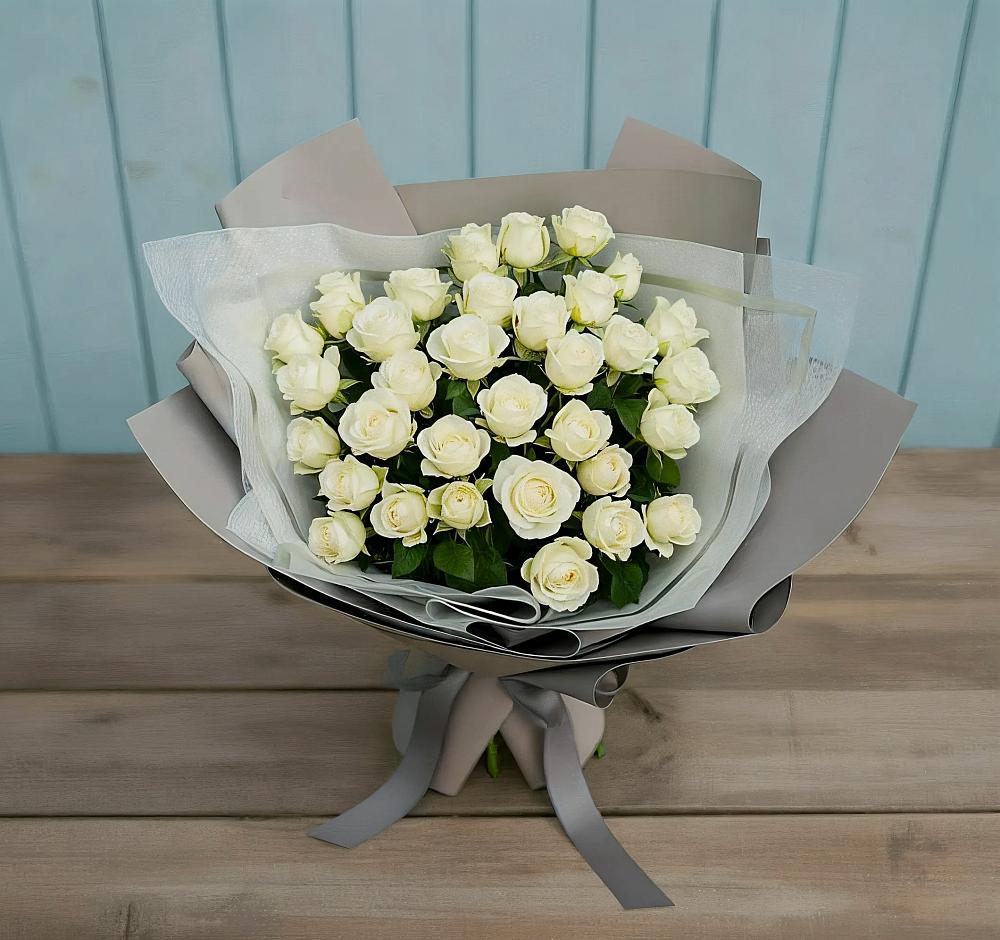 Букет Белоснежная нежность в Широчанке