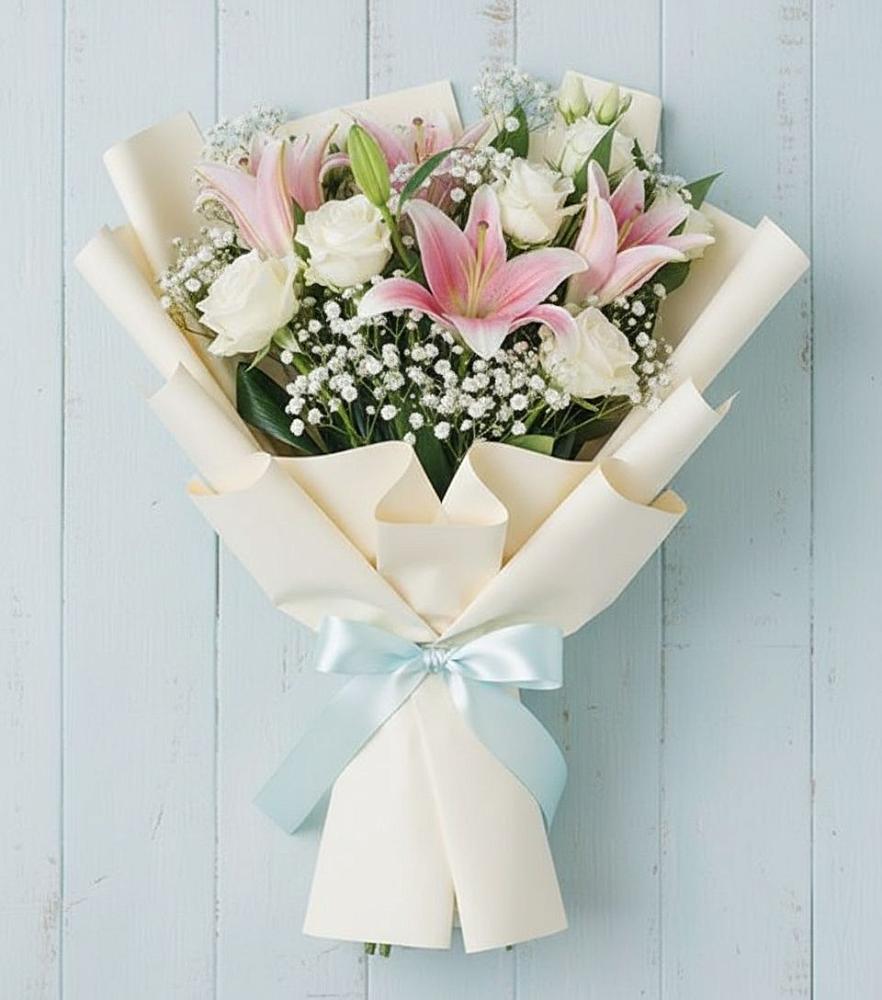 Букет цветов из: Лилии в Широчанке