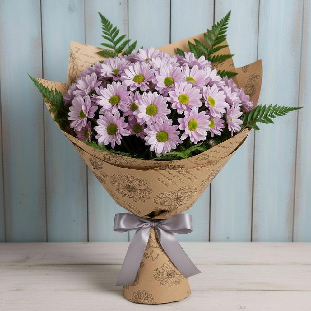 Букет цветов из: Хризантемы в Широчанке