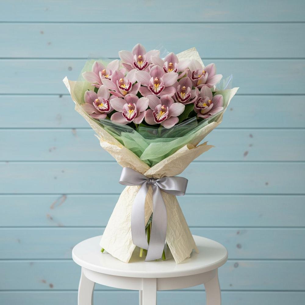 Букет цветов из: Орхидеи и Розы в Широчанке