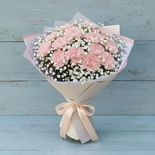 Букет цветов из:  Гвоздики в Широчанке