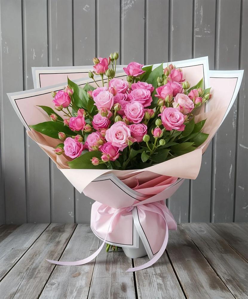 Букет Розовый кустик в Широчанке