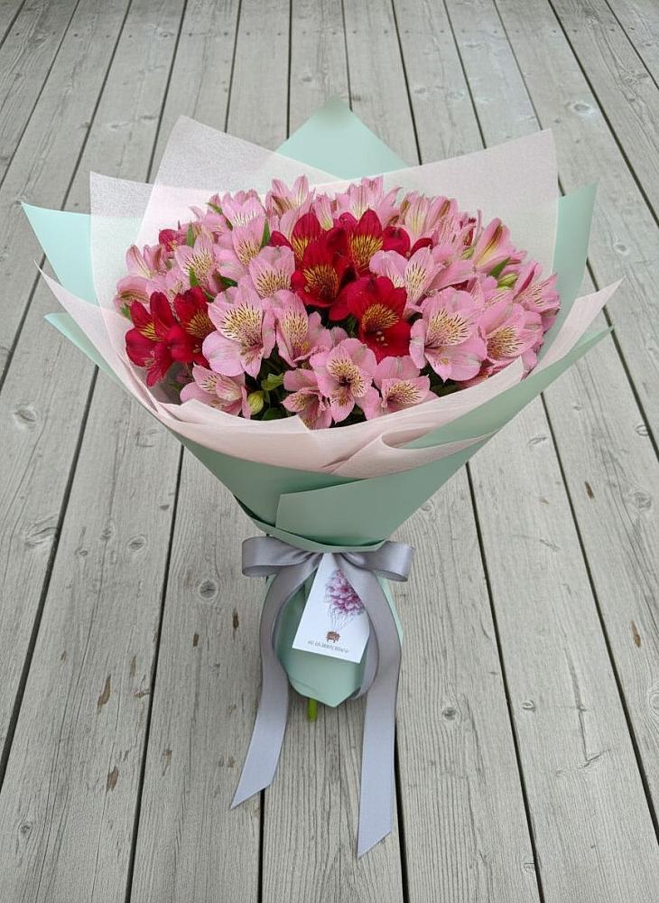 Букет цветов из: Альстромерии в Широчанке