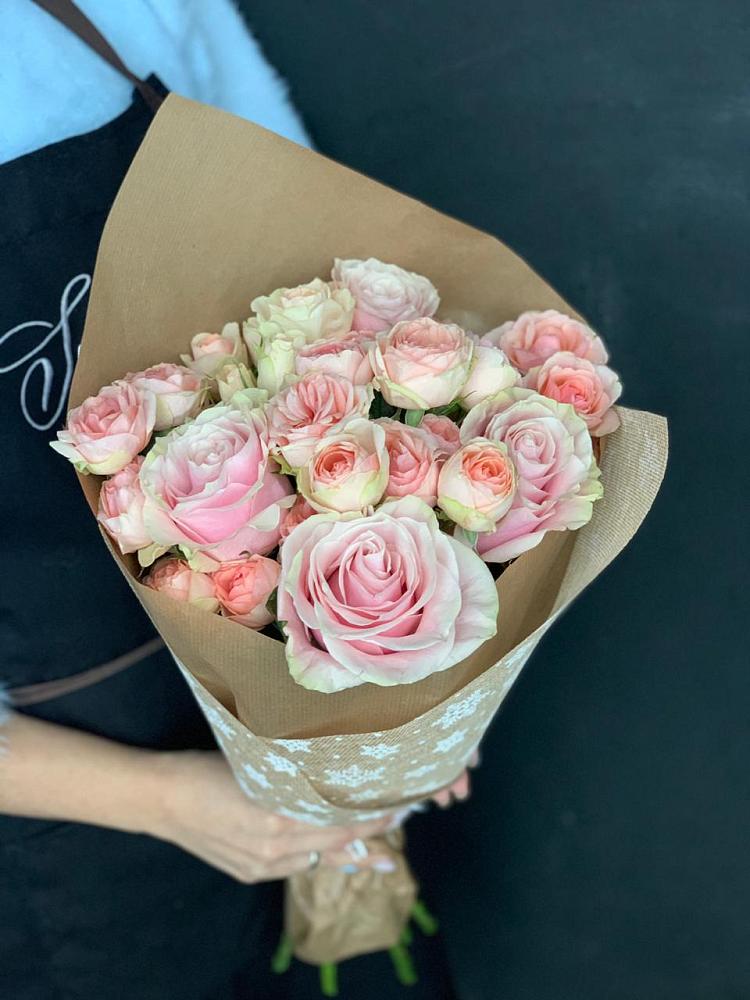 Букет цветов из: Хризантемы и Розы в Широчанке