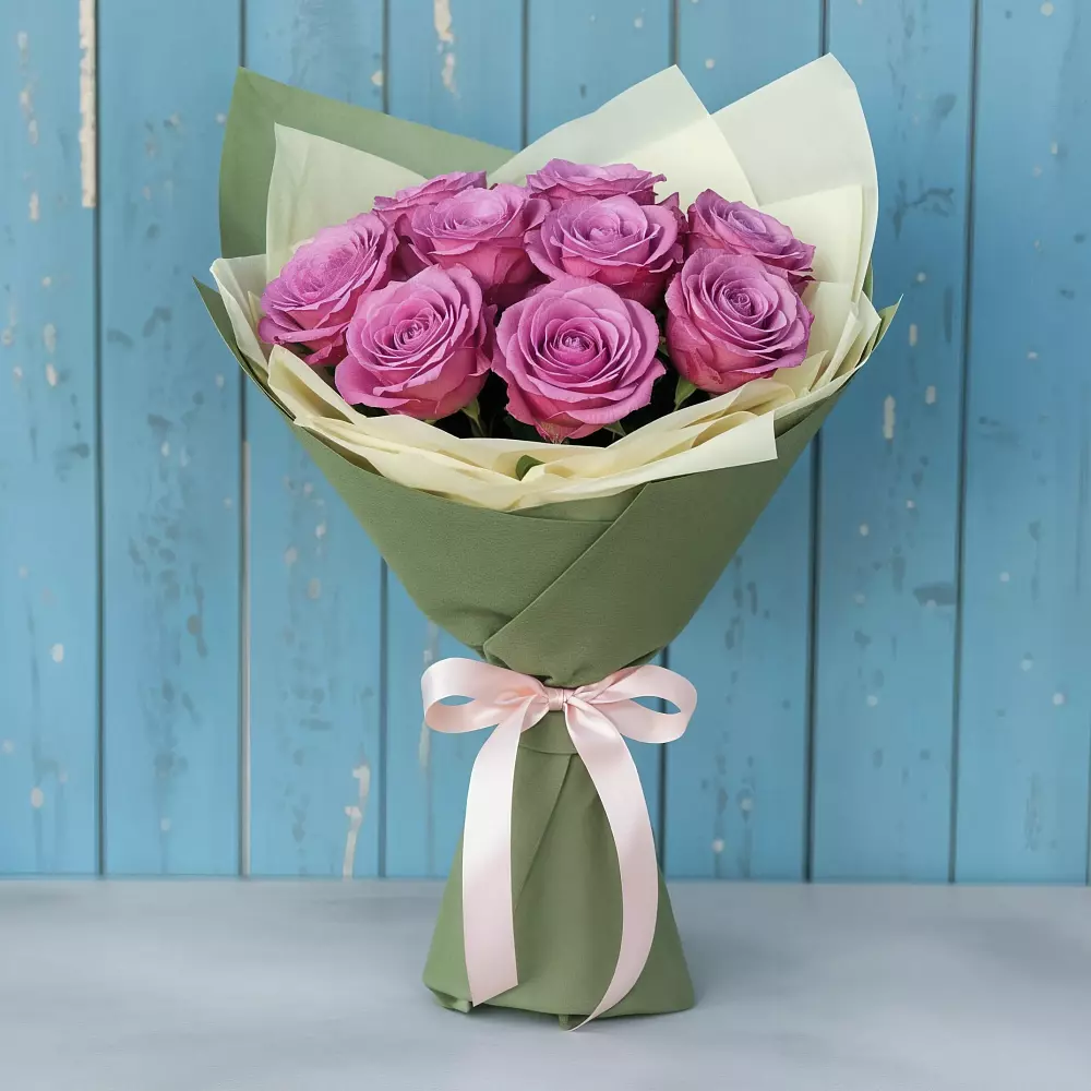 Букет Розы Фёрст Леди в Широчанке