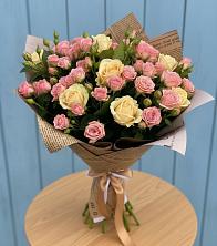 Букет цветов из:  Розы в Широчанке