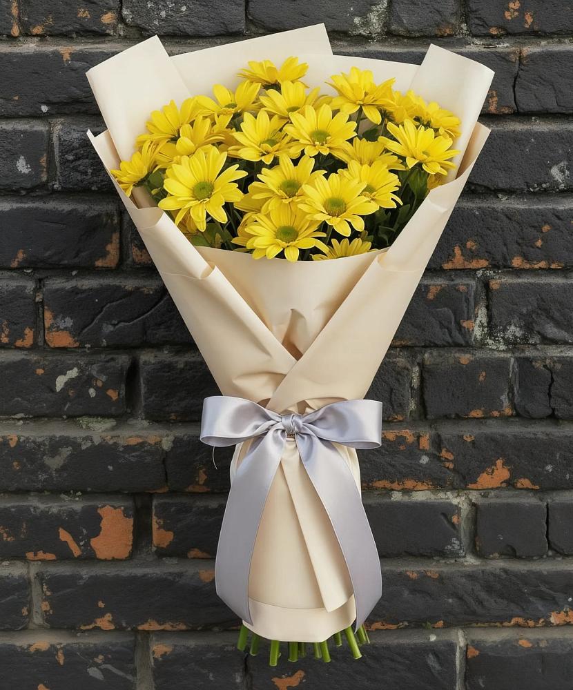 Букет цветов из: Хризантемы в Широчанке