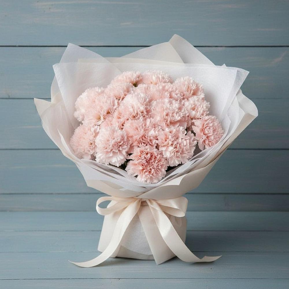 Букет цветов из: Гвоздики в Широчанке