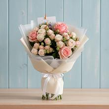 Букет цветов из:  Розы #REPLACE_PRED# Широчанке
